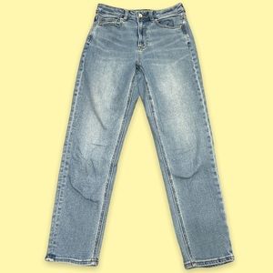 Light wash mom jeans by American Eagle